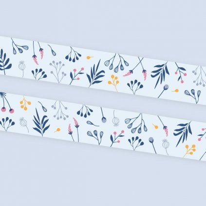 washi páska flora