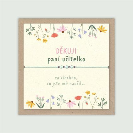 dárek pro paní učitelku