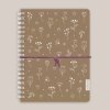 tydenni diar bílé kvítí formace design